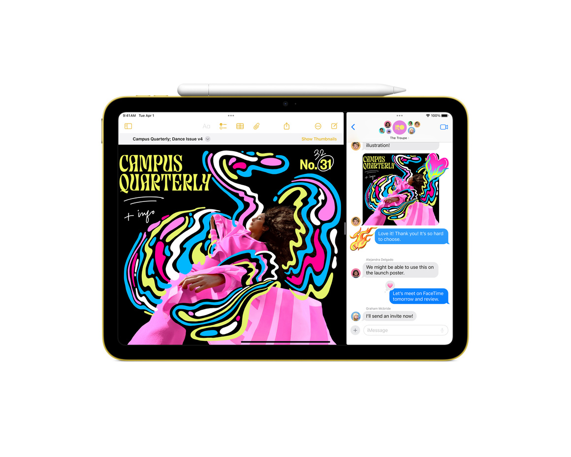 Apple iPad 11 (2025) Wi-Fi + Cellular 512GB - Rosa