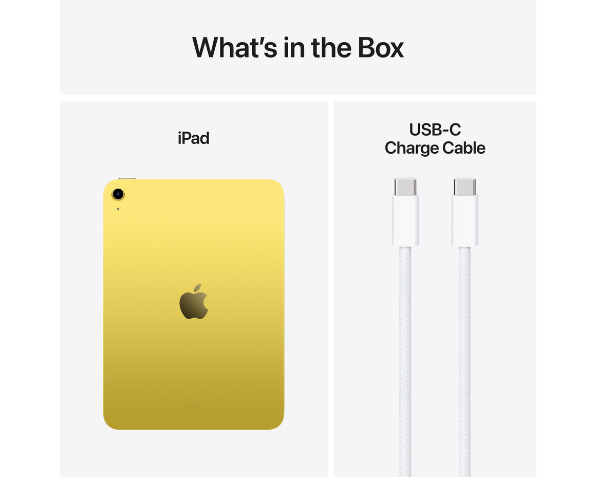 Apple iPad 11 (2025) Wi-Fi 128GB - Gul