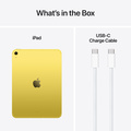 Apple iPad 11 (2025) Wi-Fi + Cellular 512GB - Gul