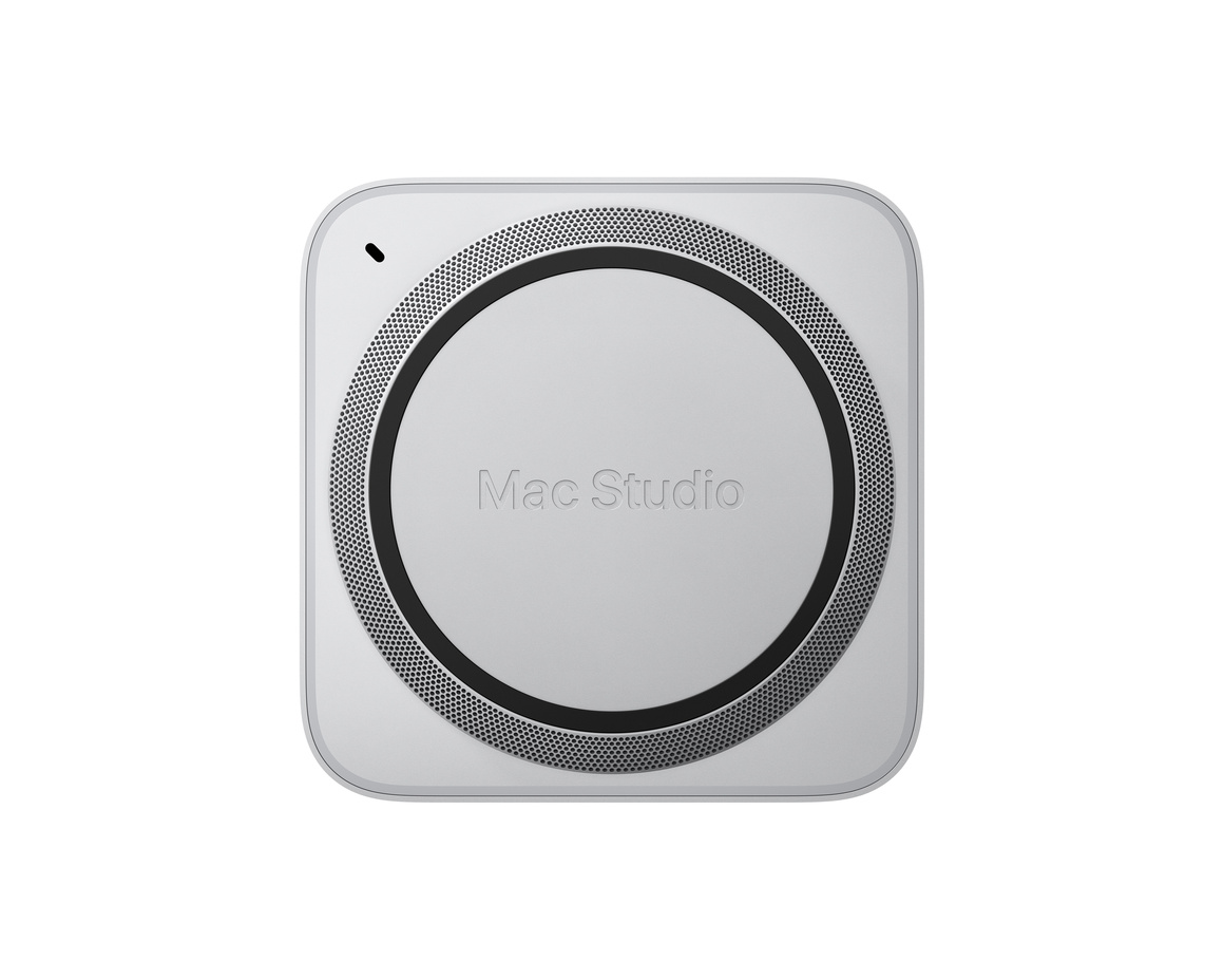 Mac Studio: Apple M3 Ultra chip med 28‑core CPU, 60‑core GPU, 96GB, 1TB