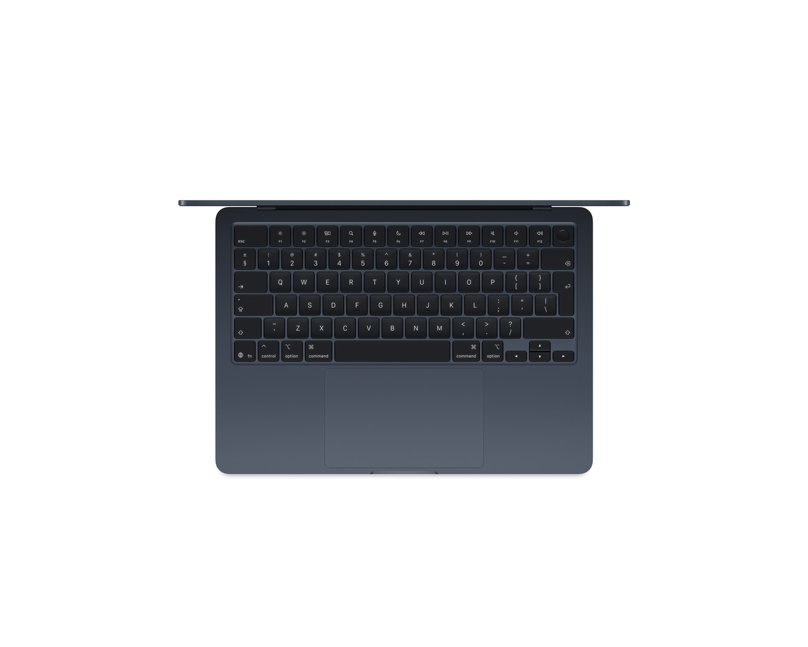 MacBook Air 13 M4 chip, 10-core CPU,10-core GPU/24GB/512GB SSD - Midnatt