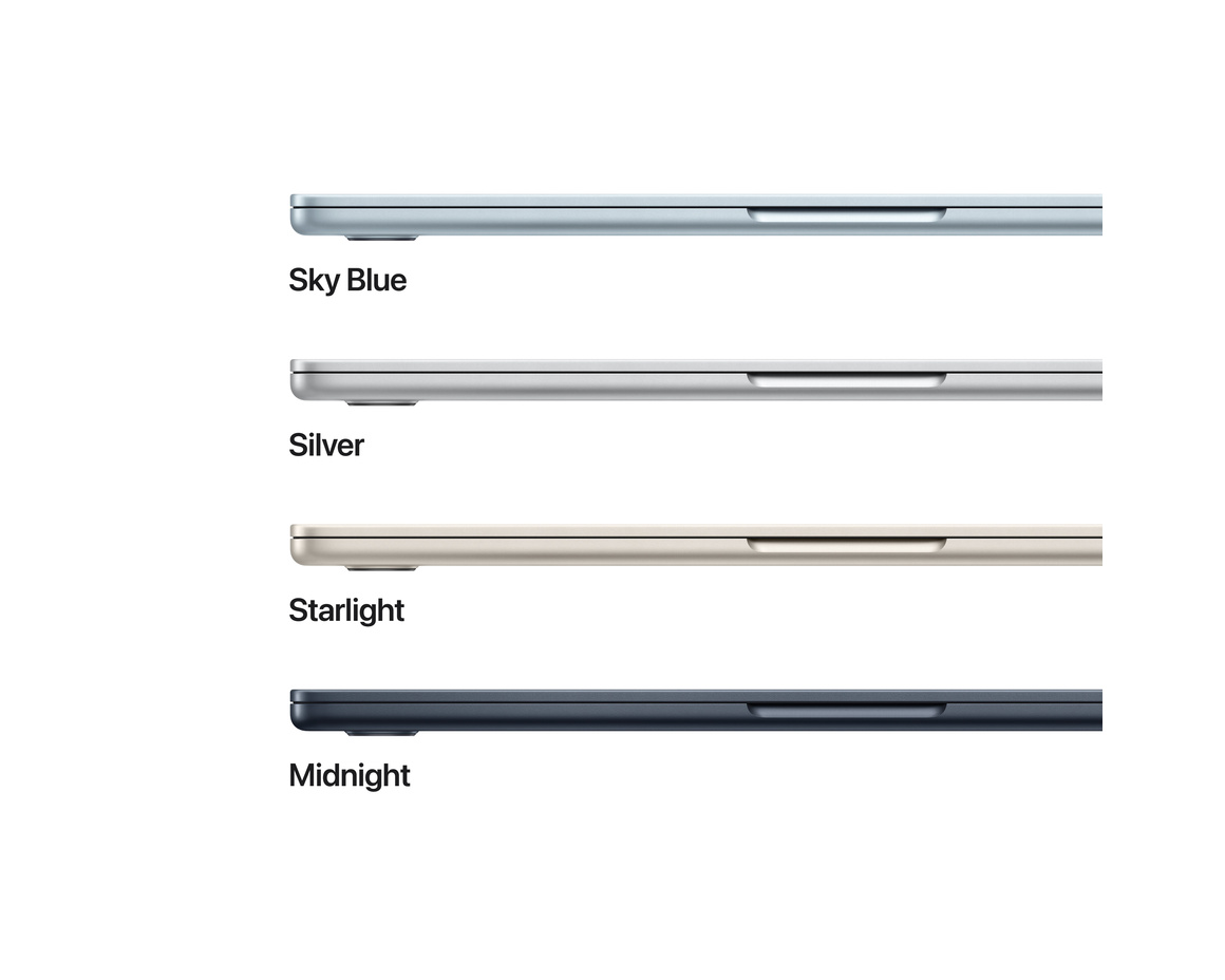 MacBook Air 13 M4 chip, 10-core CPU,10-core GPU/24GB/512GB SSD - Midnatt