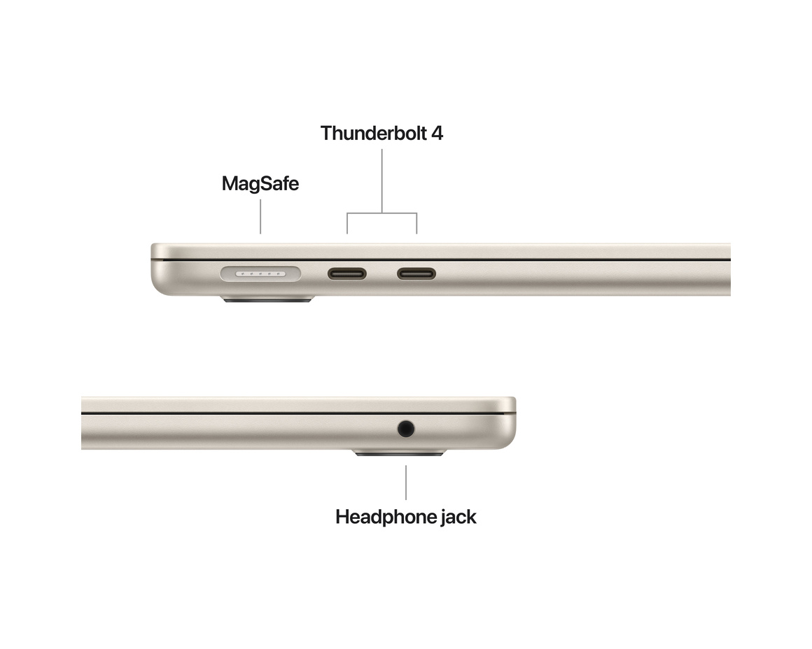 MacBook Air 13 M4 chip, 10-core CPU,10-core GPU/16GB/512GB SSD - Stjärnglans