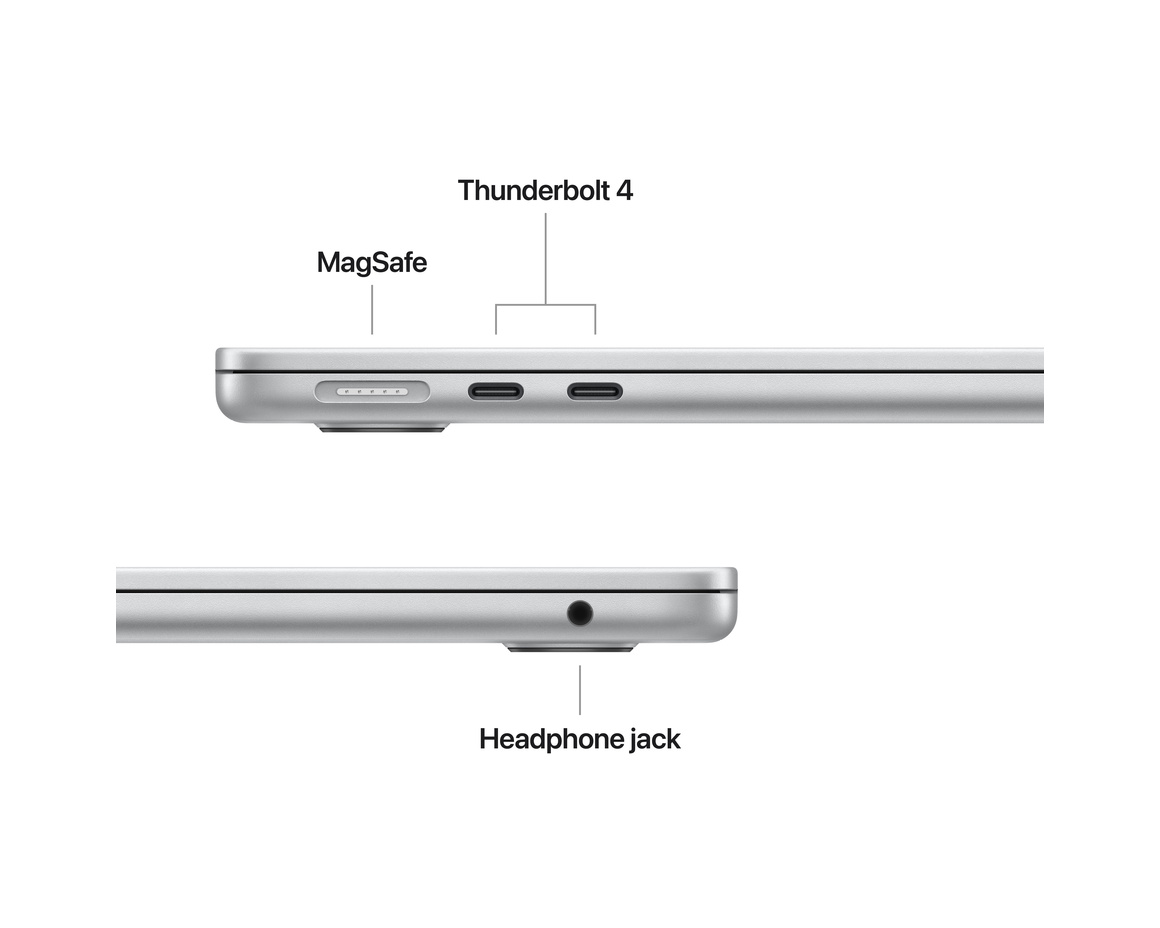 MacBook Air 13 M4 chip, 10-core CPU,8-core GPU/16GB/256GB SSD - Silver