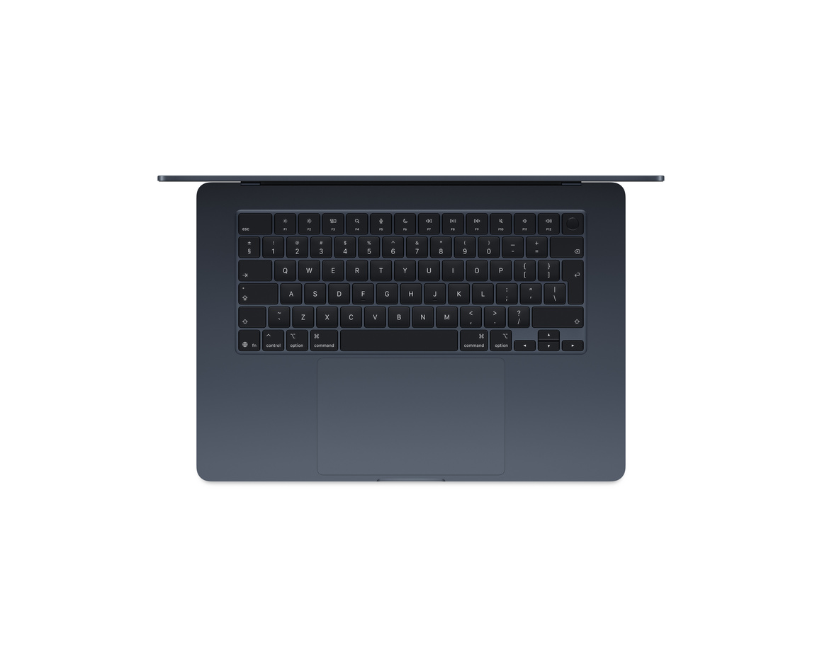 MacBook Air 15 M4 chip, 10-core CPU,10-core GPU/16GB/256GB SSD - Midnatt