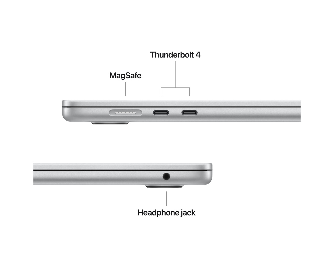 MacBook Air 15 M4 chip, 10-core CPU,10-core GPU/24GB/512GB SSD - Silver
