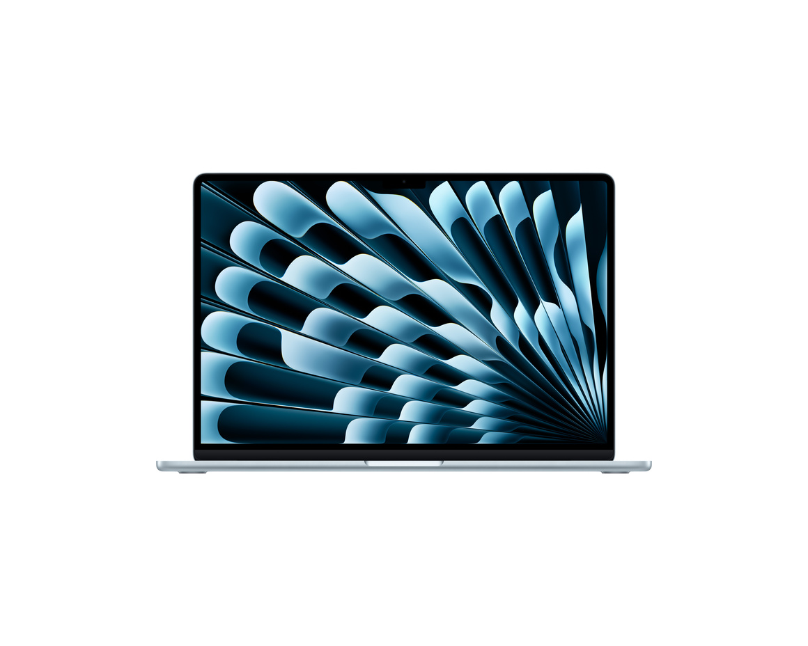 MacBook Air 15 M4 chip, 10-core CPU,10-core GPU/24GB/512GB SSD - Himmelsblå