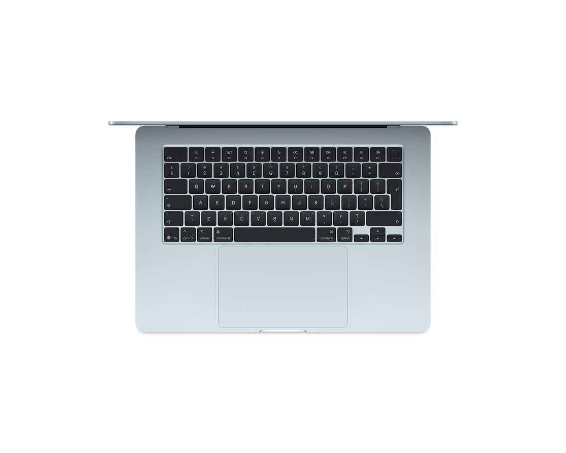 MacBook Air 15 M4 chip, 10-core CPU,10-core GPU/24GB/512GB SSD - Himmelsblå