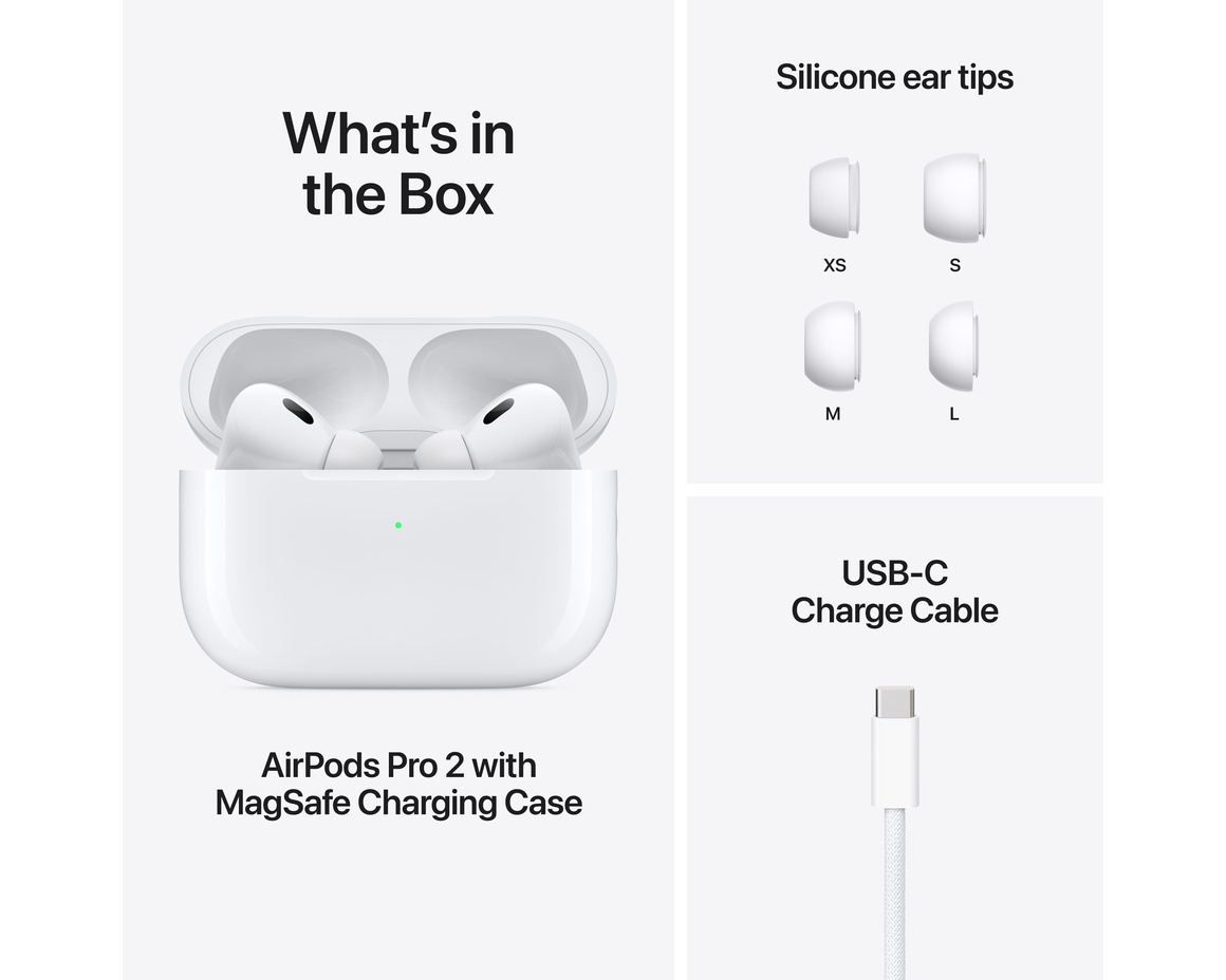 AirPods Pro 2 med MagSafe-laddningsetui(USB-C)