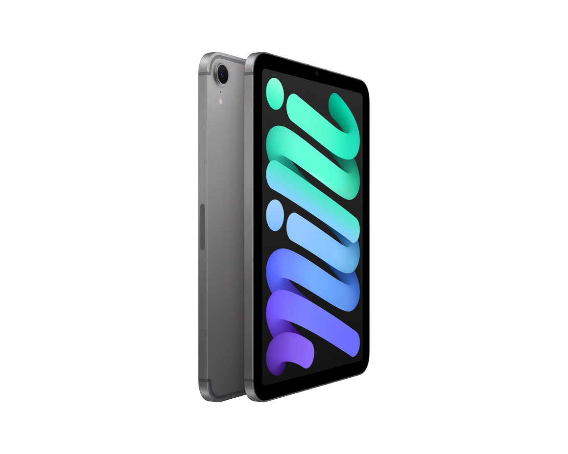 Apple iPad Mini (2024) Rymdgrå 128 GB Wi-Fi + Cellular