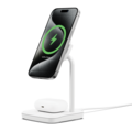 Cygnett Qi2 2-i-1 15W Trådlös Laddningsstation Vit