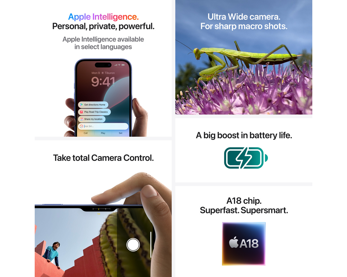 iPhone 16 Plus 512GB Vit