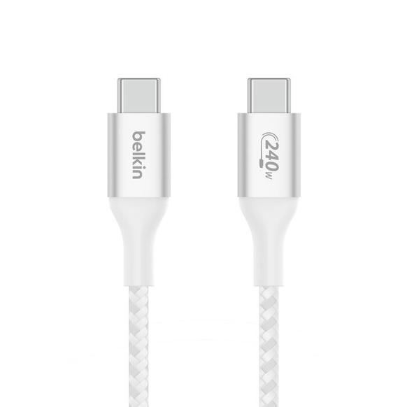 Belkin USB-C till USB-C 240w 2.0 PCR Flätad Kabel