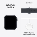 Apple Watch SE 3 Midnatt 40 mm GPS S/M