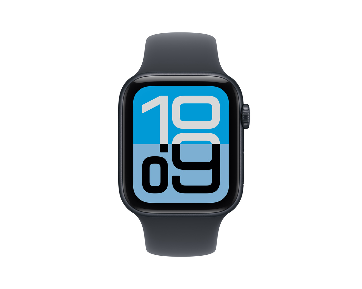 Apple Watch SE 3 Midnatt 44 mm GPS + Cellular M/L