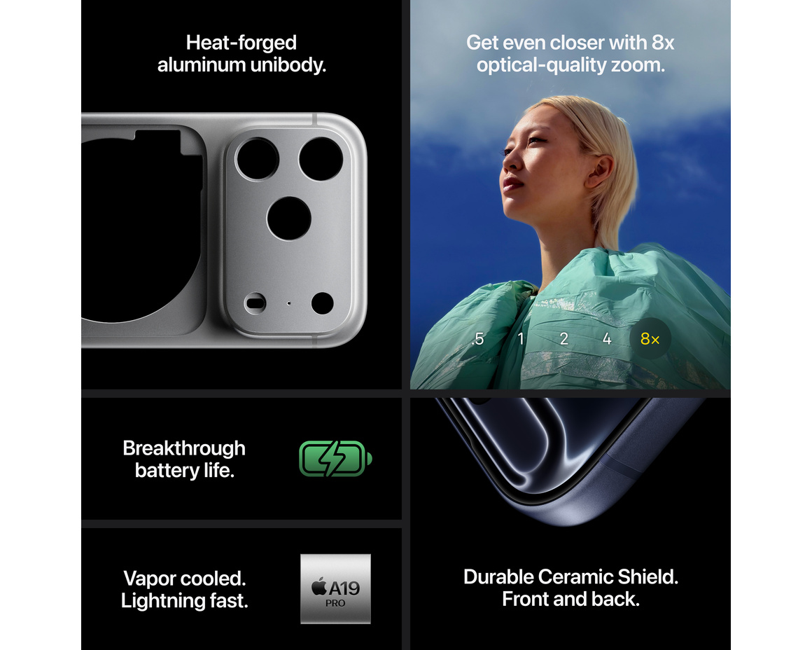 iPhone 17 Pro 256 GB Djupblå