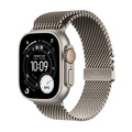 Apple Watch Ultra 3 GPS + Cellular 49mm med Milanese Loop Naturlig Small