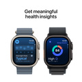 Apple Watch Ultra 3 GPS + Cellular 49mm med Milanese Loop Naturlig Small