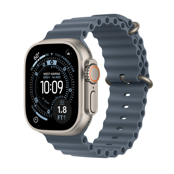Apple Watch Ultra 3 GPS + Cellular 49mm med Ocean Band