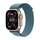 Apple Watch Ultra 3 GPS + Cellular 49mm med Ljusblå Bergsloop Small