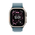 Apple Watch Ultra 3 GPS + Cellular 49mm med Ljusblå Bergsloop Small