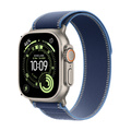Apple Watch Ultra 3 GPS + Cellular 49mm med Blå/klarblå Terrängloop S/M