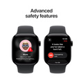Apple Watch Series 11 Aluminium med Sportband Gagatsvart 42 mm GPS S/M