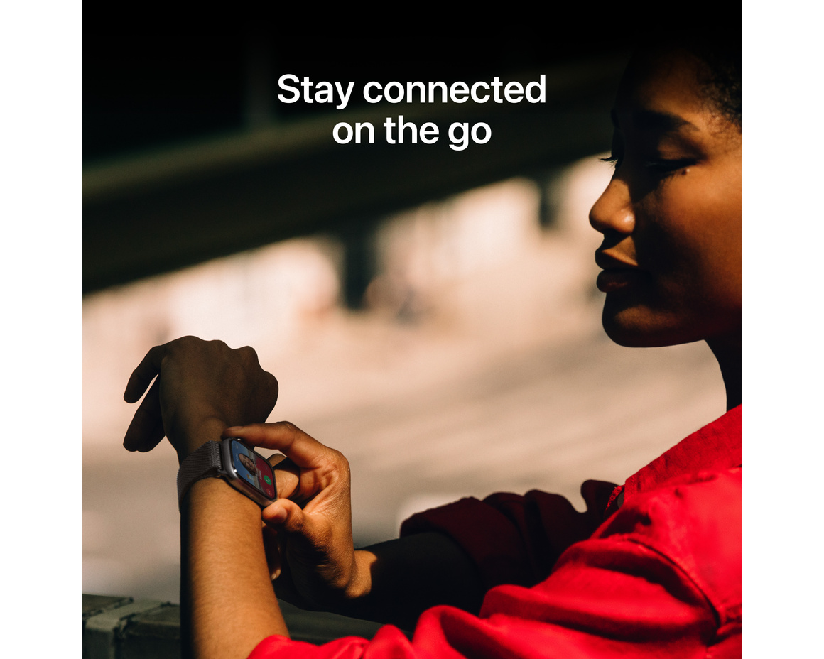 Apple Watch Series 11 Aluminium med Sportband Rymdgrå 42 mm GPS S/M