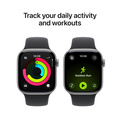 Apple Watch Series 11 Aluminium med Sportband Rymdgrå 46 mm GPS M/L