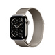 Apple Watch Series 11 Aluminium med Milanesisk Loop 46 mm Naturlig S/M