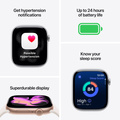 Apple Watch Series 11 Aluminium med Milanesisk Loop 46 mm Naturlig S/M