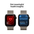 Apple Watch Series 11 Aluminium med Milanesisk Loop 46 mm Naturlig S/M