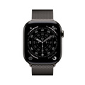 Apple Watch Series 11 Titan med Milanesisk Loop 42 mm Skiffer