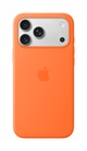 Silikonskal med MagSafe till iPhone 17 Pro Max Orange