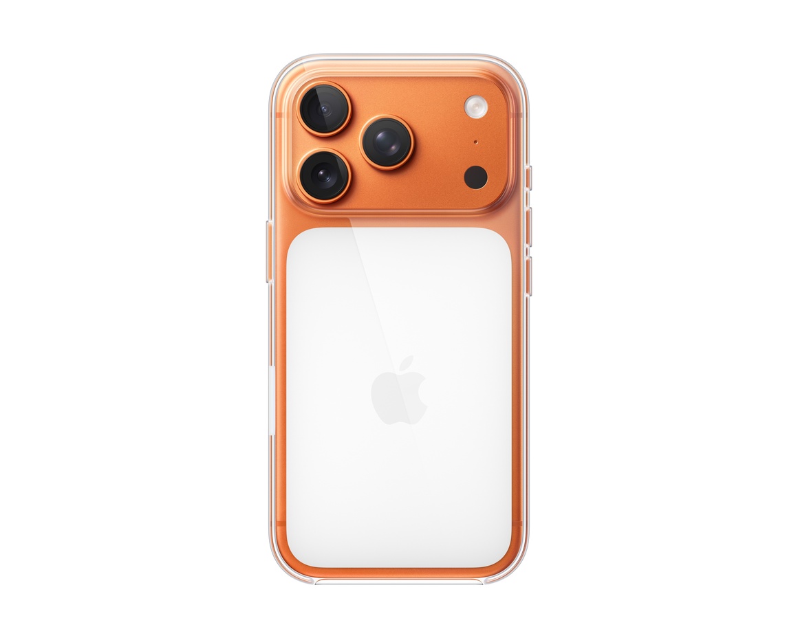 Transparent skal med MagSafe till iPhone 17 Pro