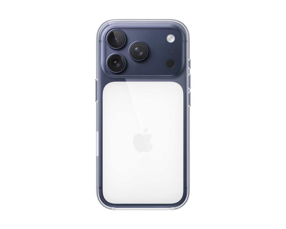 Transparent skal med MagSafe till iPhone 17 Pro