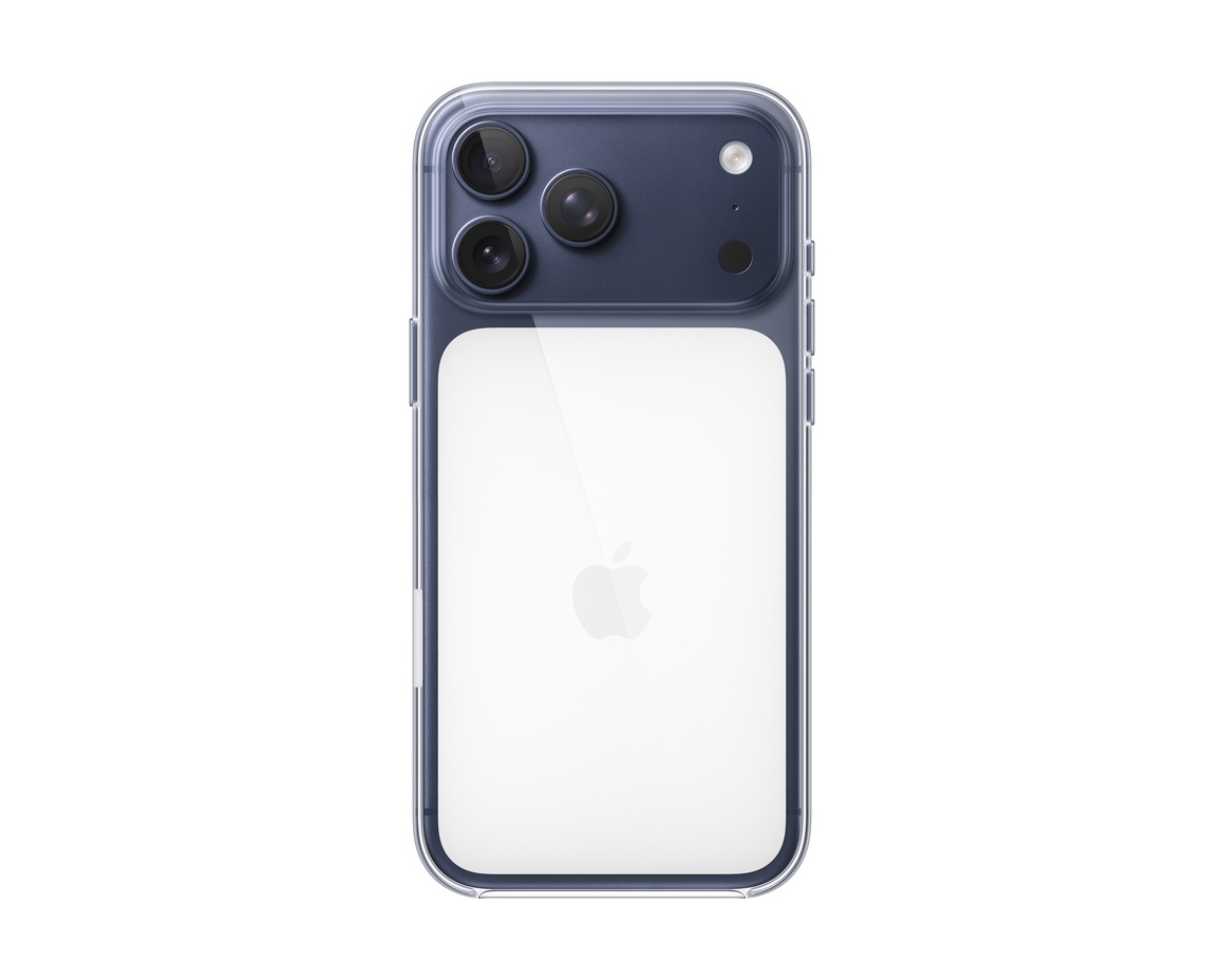 Transparent skal med MagSafe till iPhone 17 Pro Max