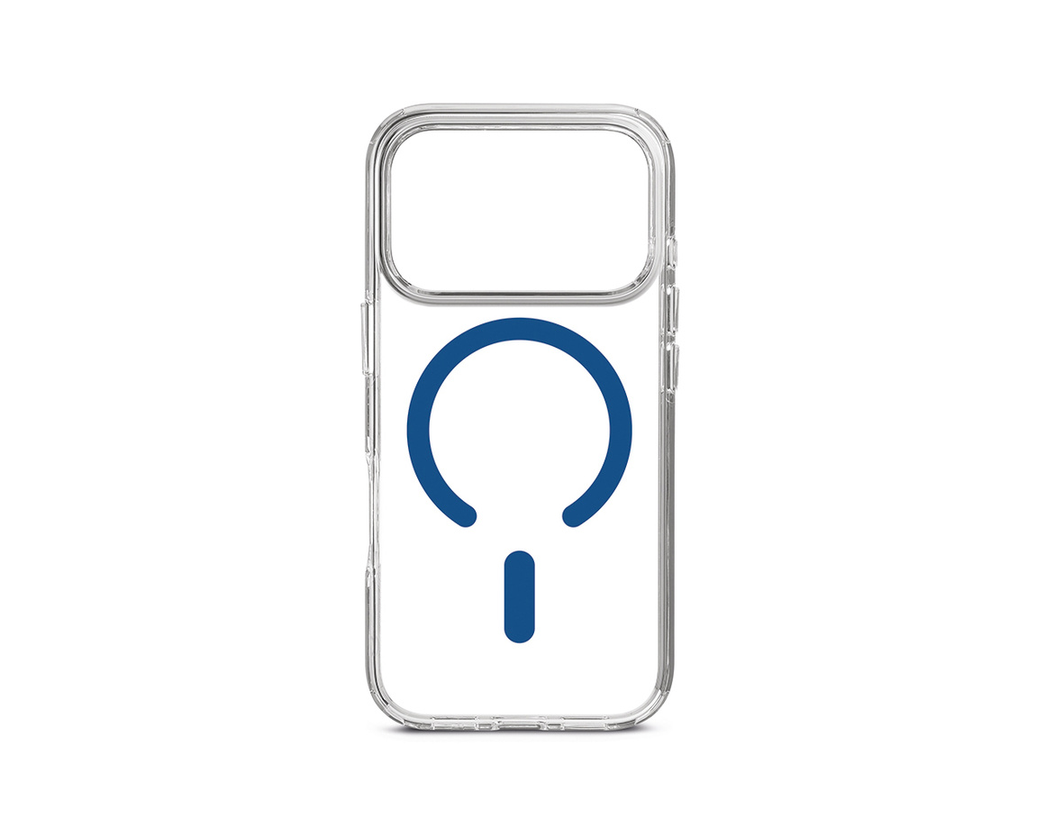 C&C - Frozen skal med magnet till iPhone 17 Pro Max Blå