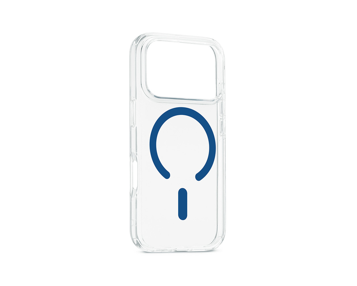 C&C - Frozen skal med magnet till iPhone 17 Pro Max Blå