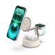 Belkin UltraCharge Pro 3-i-1 Magnetisk Laddningsstation med Qi2 25W Sand Belkin UltraCharge Pro 3-i-1 Magnetisk Laddningsstation med Qi2 25W Sand