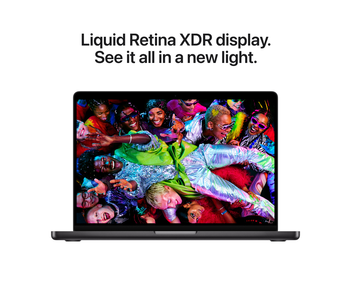MacBook Pro 14 M5 10-core, CPU 10-core GPU/16GB/512GB SSD Rymdsvart