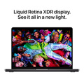MacBook Pro 14 M5 10-core, CPU 10-core GPU/16GB/512GB SSD Rymdsvart