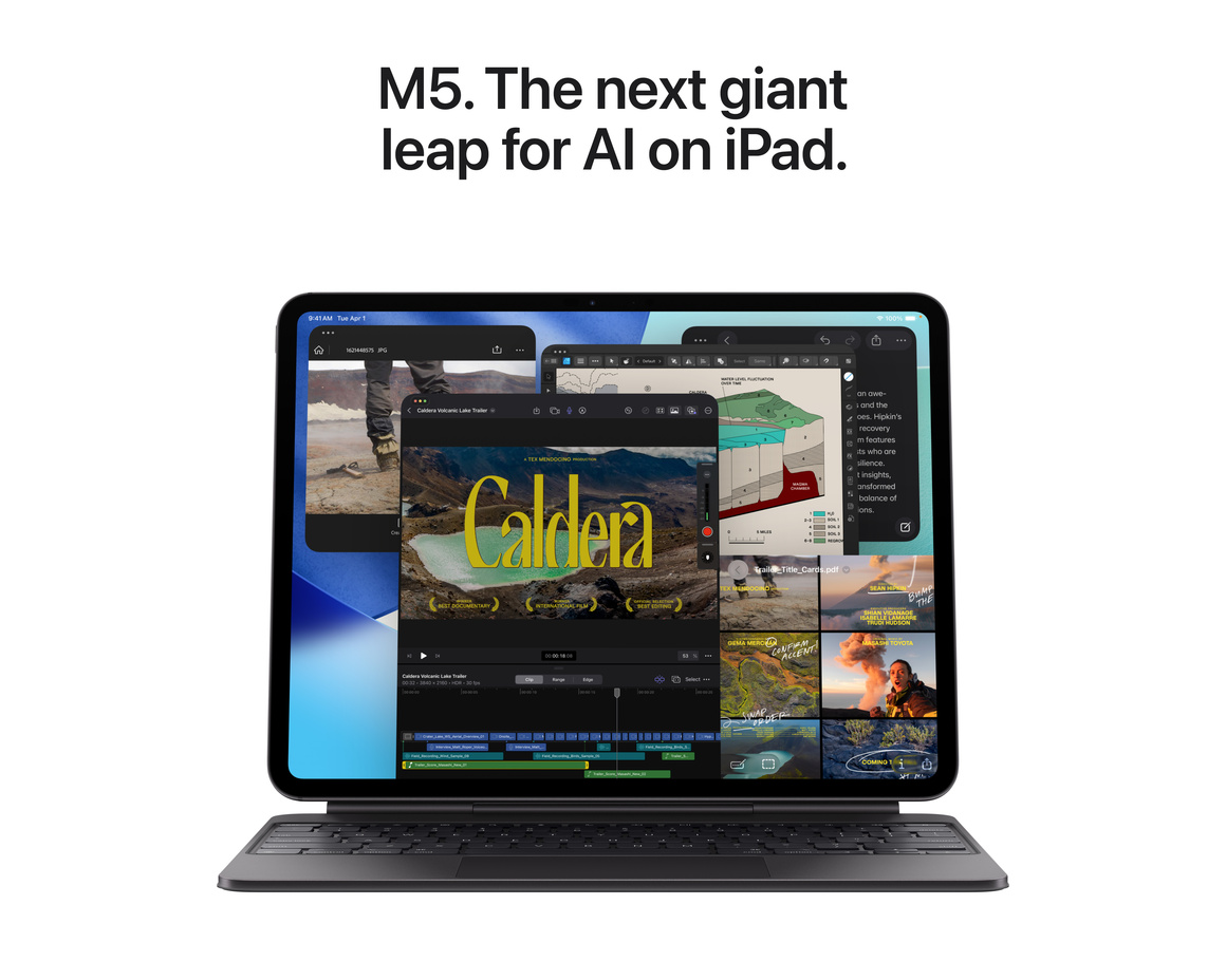 iPad Pro M5 13 tum Rymdsvart 256 GB Standardglas Wi-Fi