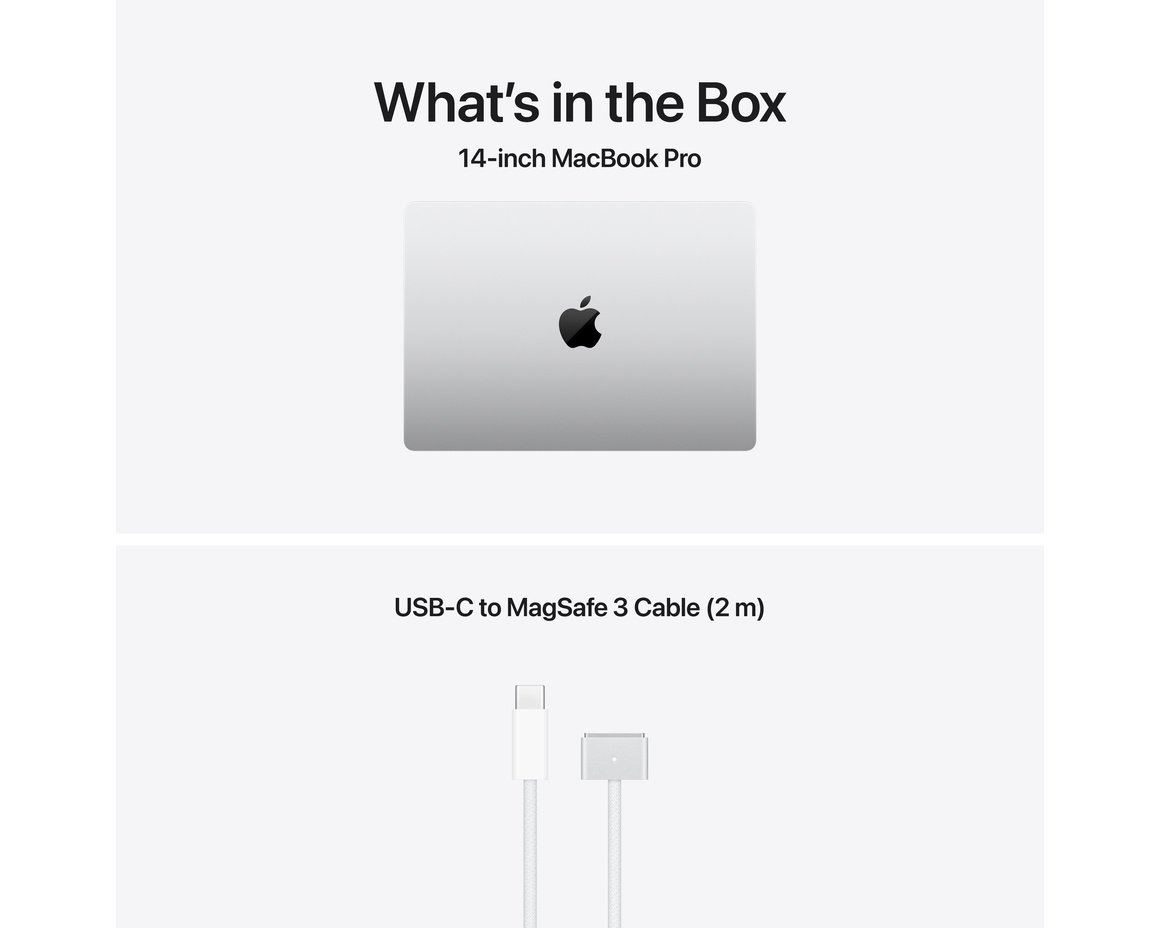 MacBook Pro 14 M5 10-core, CPU 10-core GPU/24GB/1TB SSD Silver