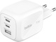 Belkin 70W 3 portar (2xUSB-C och 1xUSB-A) Väggladdare Belkin 70W 3 portar (2xUSB-C och 1xUSB-A) Väggladdare