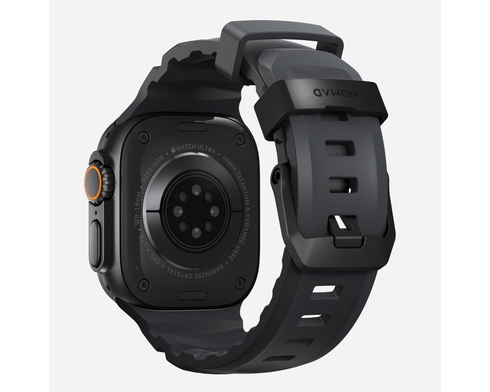 Nomad - Rocky Point Band - 46mm/49mm | Storm | Natural Hardware