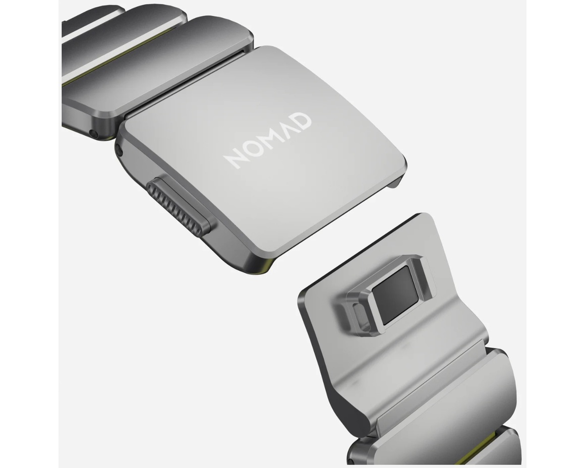 Nomad - Stratos Band - 49mm | Natural Titanium | Volt FKM