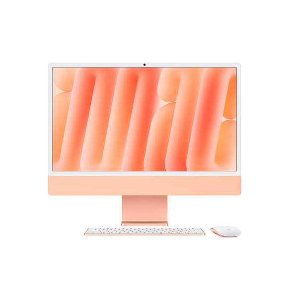 iMac 24 Retina 4.5K (2024) M4 10-core CPU, 10-core GPU/16GB/1TB SSD - Orange