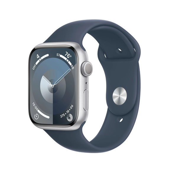 Begagnad Apple Watch Series 9 GPS 45mm Silver Aluminiumboett - Gradering B