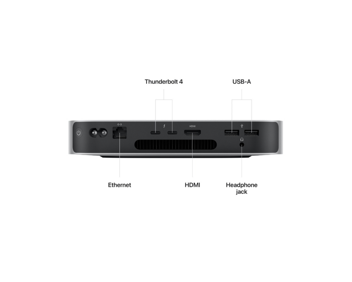Mac mini M2 8-core CPU, 10-core GPU/8GB/256GB SSD